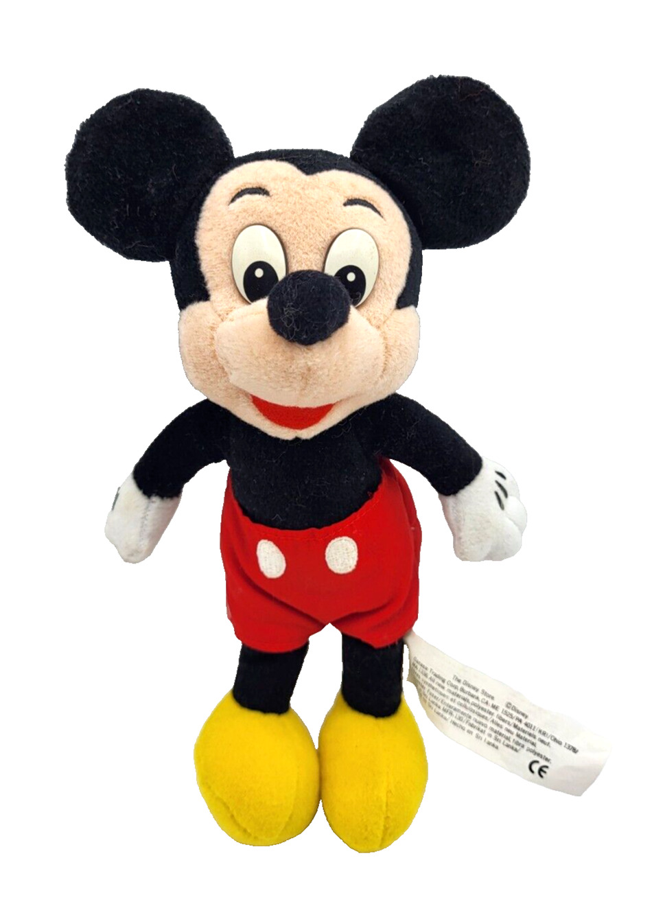 Mickey Mouse Disney World 10" Plush Made in Sri Lanka